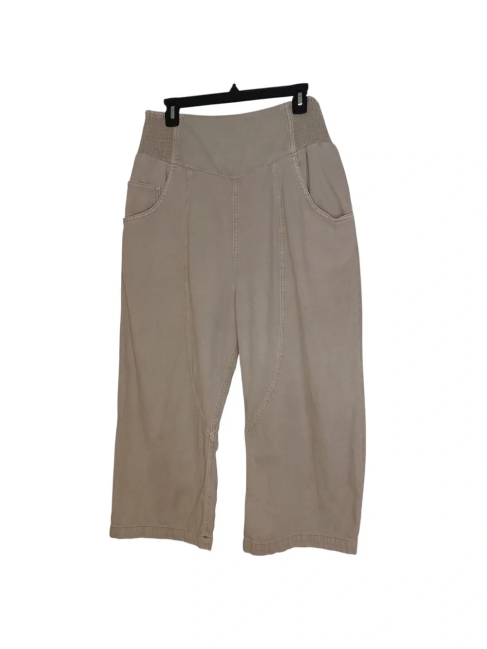 Free People We the Free Lunan Crop Pants Sz Medium - Picture 2 of 11